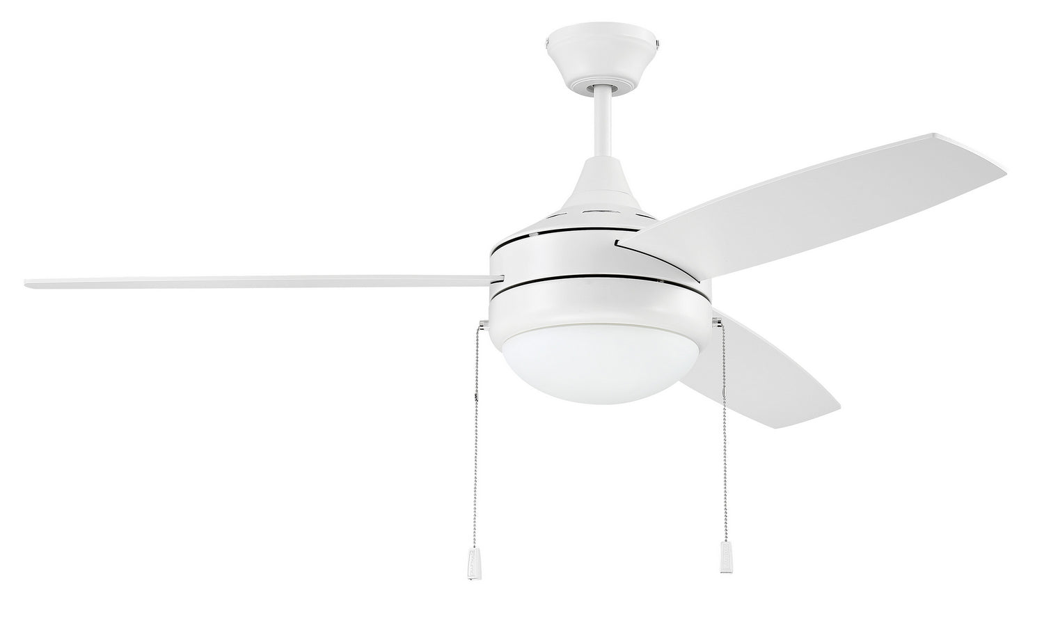 Craftmade - PHA52W3 - 52"Ceiling Fan - Phaze 3 - White