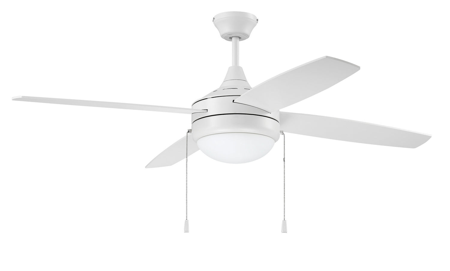 Craftmade - PHA52W4 - 52"Ceiling Fan - Phaze 4 - White