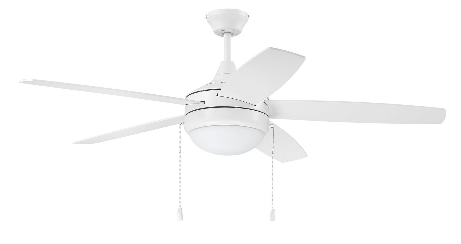 Craftmade - PHA52W5 - 52"Ceiling Fan - Phaze 5 - White