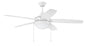 Craftmade - PHA52W5 - 52"Ceiling Fan - Phaze 5 - White