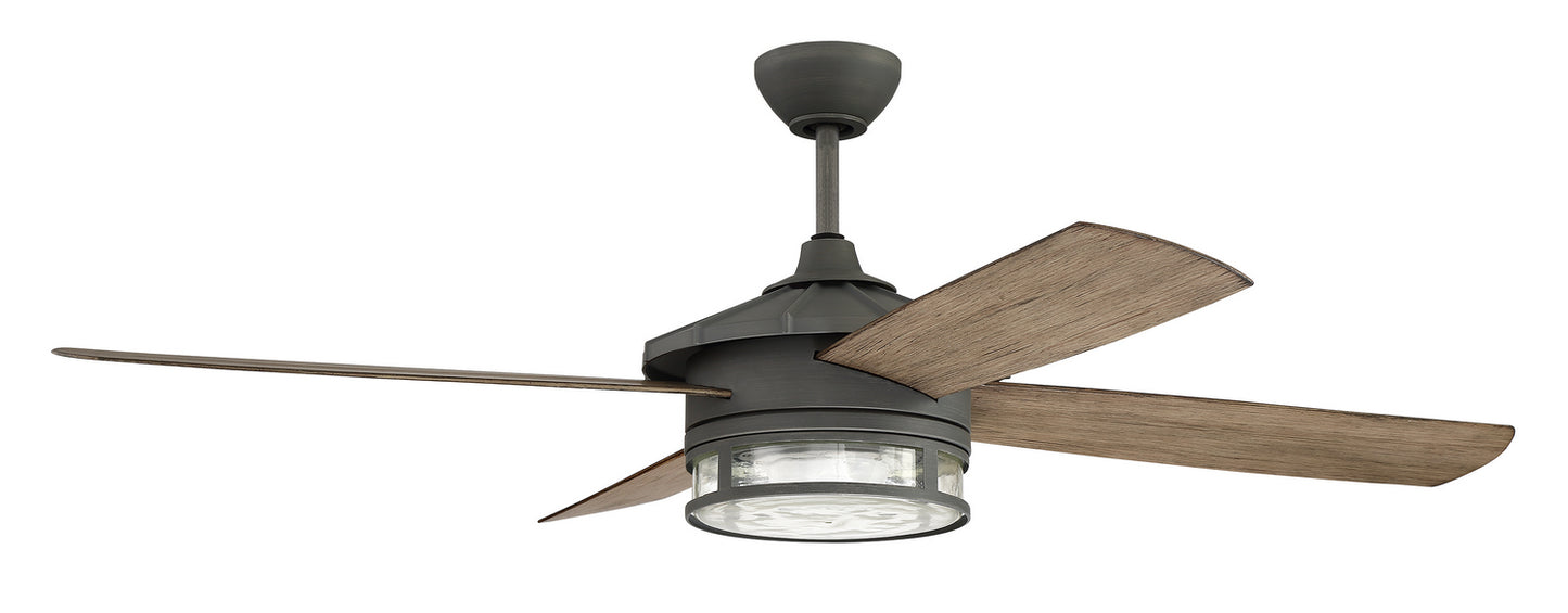 Craftmade - STK52AGV4 - 52"Ceiling Fan - Stockman - Aged Galvanized