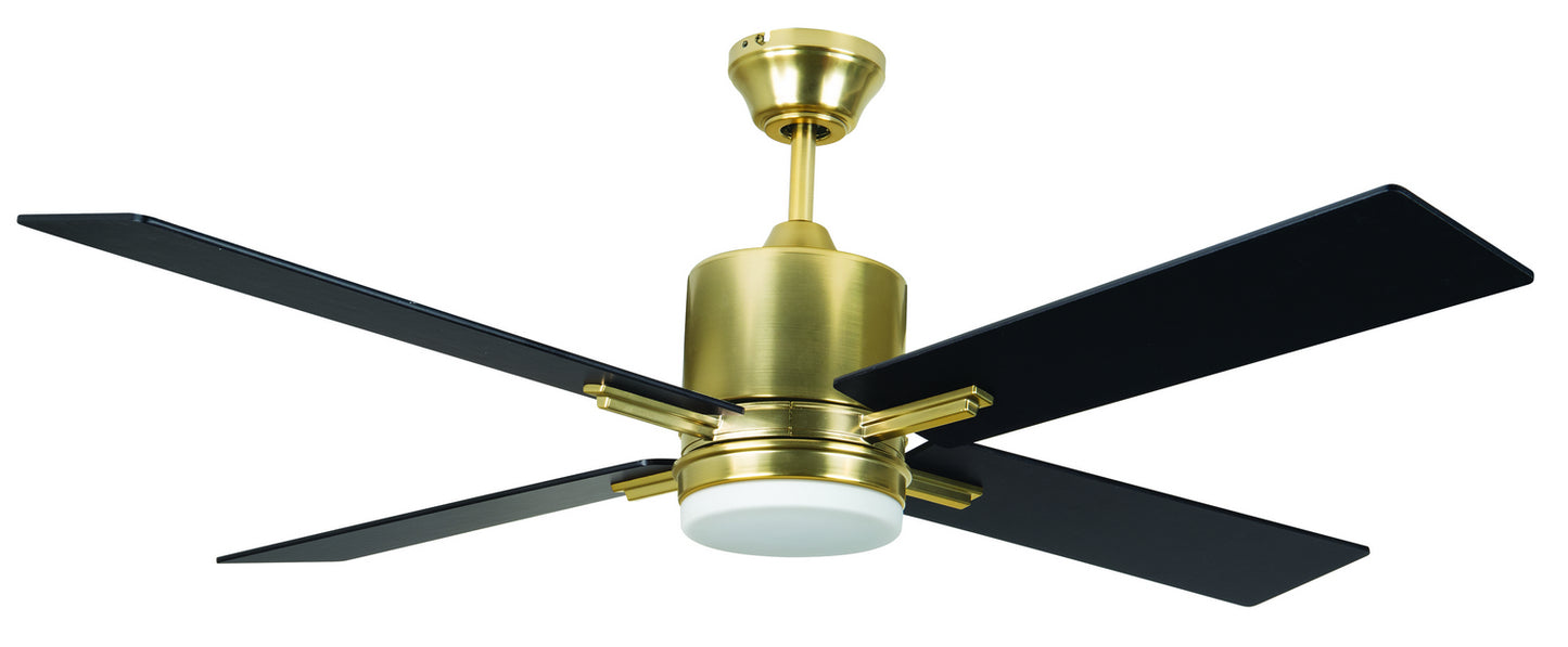 Craftmade - TEA52SB4 - 52"Ceiling Fan - Teana - Satin Brass