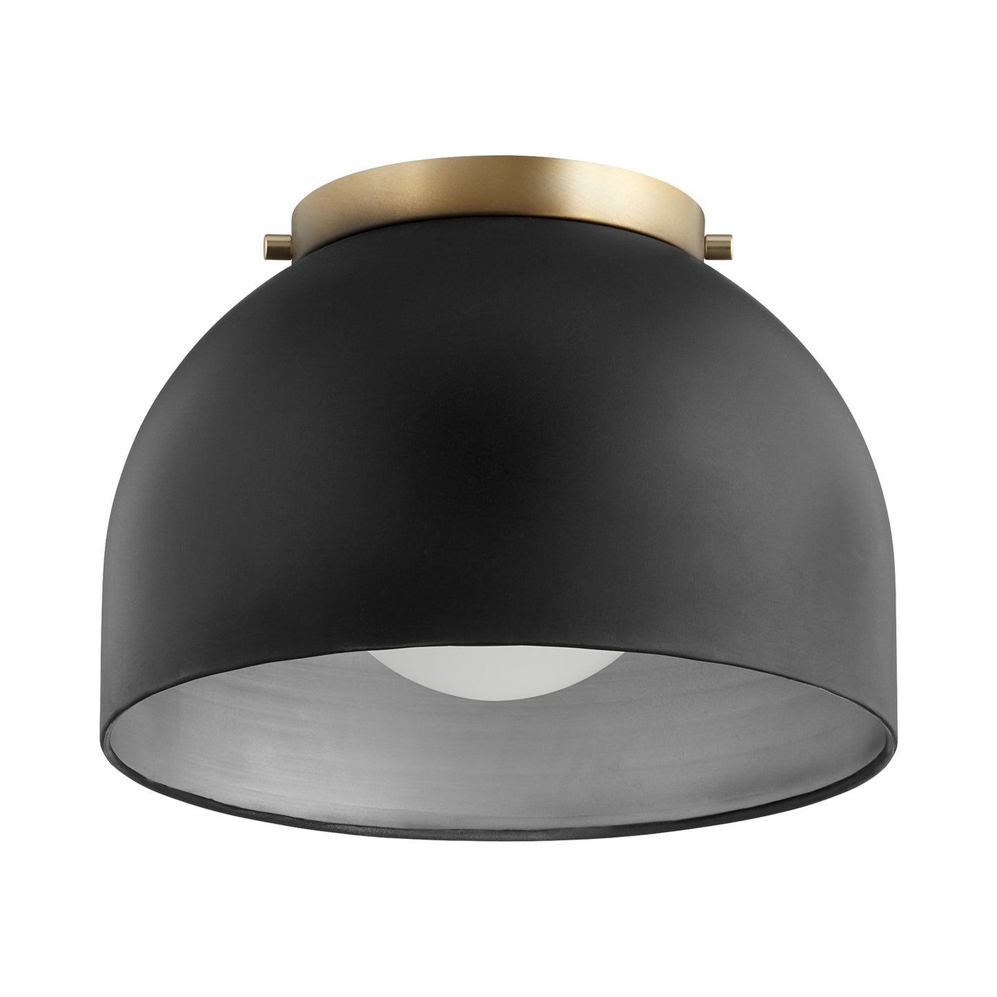 Quorum - 3004-11-69 - One Light Ceiling Mount - 3004 Ceiling Mounts - Textured Black