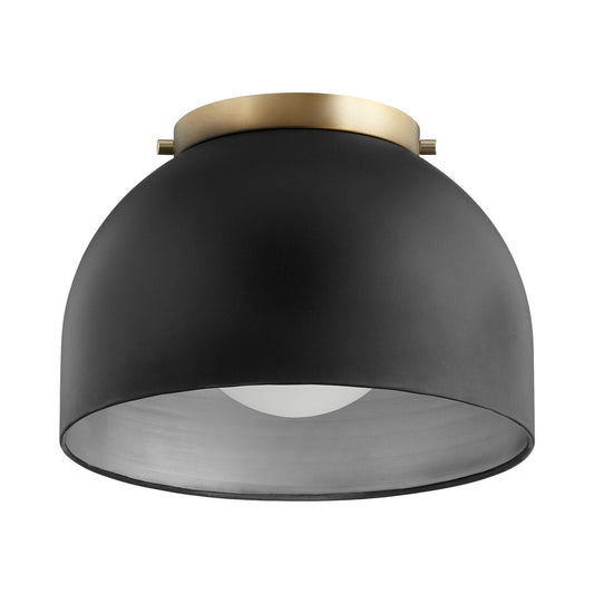 Quorum - 3004-11-69 - One Light Ceiling Mount - 3004 Ceiling Mounts - Textured Black