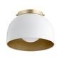 Quorum - 3004-11-8 - One Light Ceiling Mount - 3004 Ceiling Mounts - Studio White