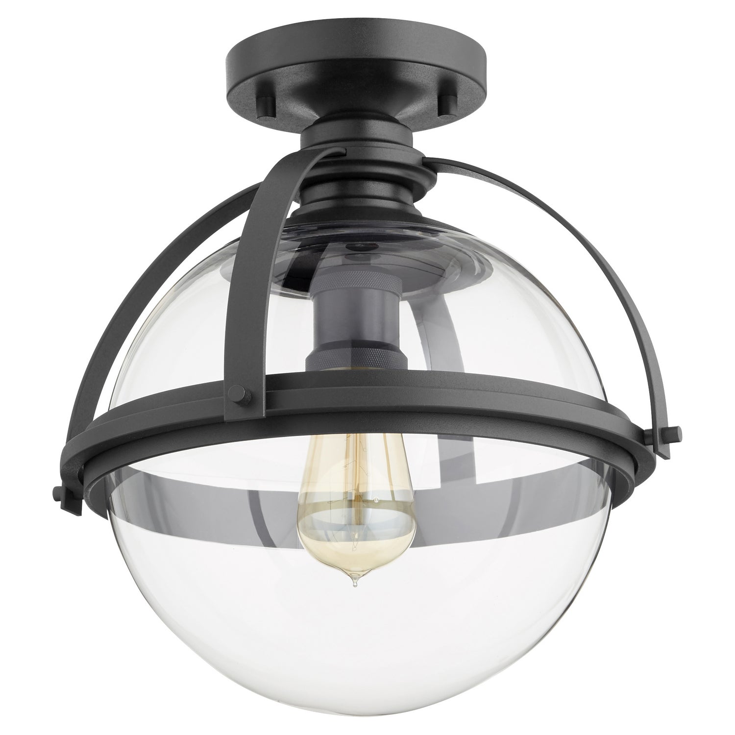 Quorum - 38-13-69 - One Light Ceiling Mount - Textured Black