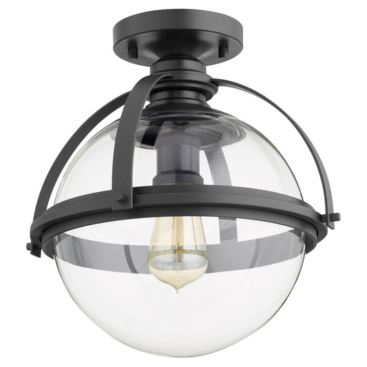 Quorum - 38-13-69 - One Light Ceiling Mount - Textured Black