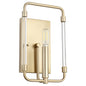 Quorum - 5114-1-80 - One Light Wall Mount - Optic - Aged Brass