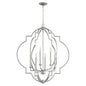 Quorum - 6842-6-64 - Six Light Pendant - Dublin - Classic Nickel