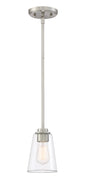 Designers Fountain - 95730-SP - One Light Mini Pendant - Westin - Satin Platinum