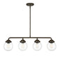 Designers Fountain - 95938-ORB - Four Light Island Pendant - Knoll - Oil Rubbed Bronze
