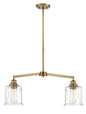 Designers Fountain - 96338-BG - Two Light Island Pendant - Drake - Brushed Gold