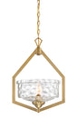 Designers Fountain - 96350-BG - One Light Foyer Pendant - Drake - Brushed Gold