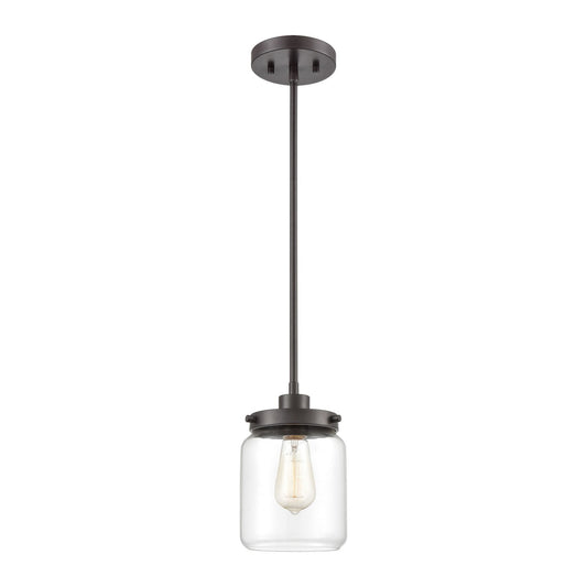 ELK Home - 85216/1 - One Light Mini Pendant - Mason - Oil Rubbed Bronze