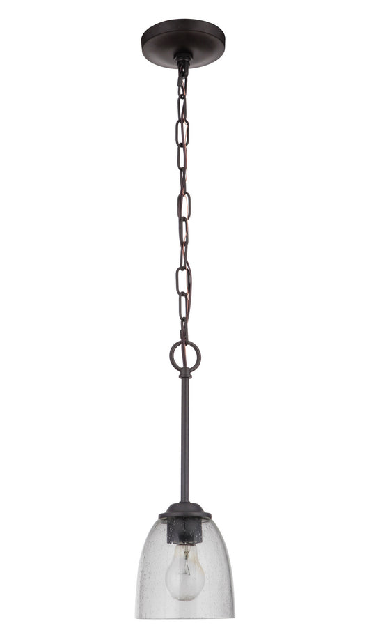 Craftmade - 49991-ESP - One Light Mini Pendant - Serene - Espresso