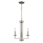 ELK Home - CN240322 - Three Light Chandelier - West End - Brushed Nickel