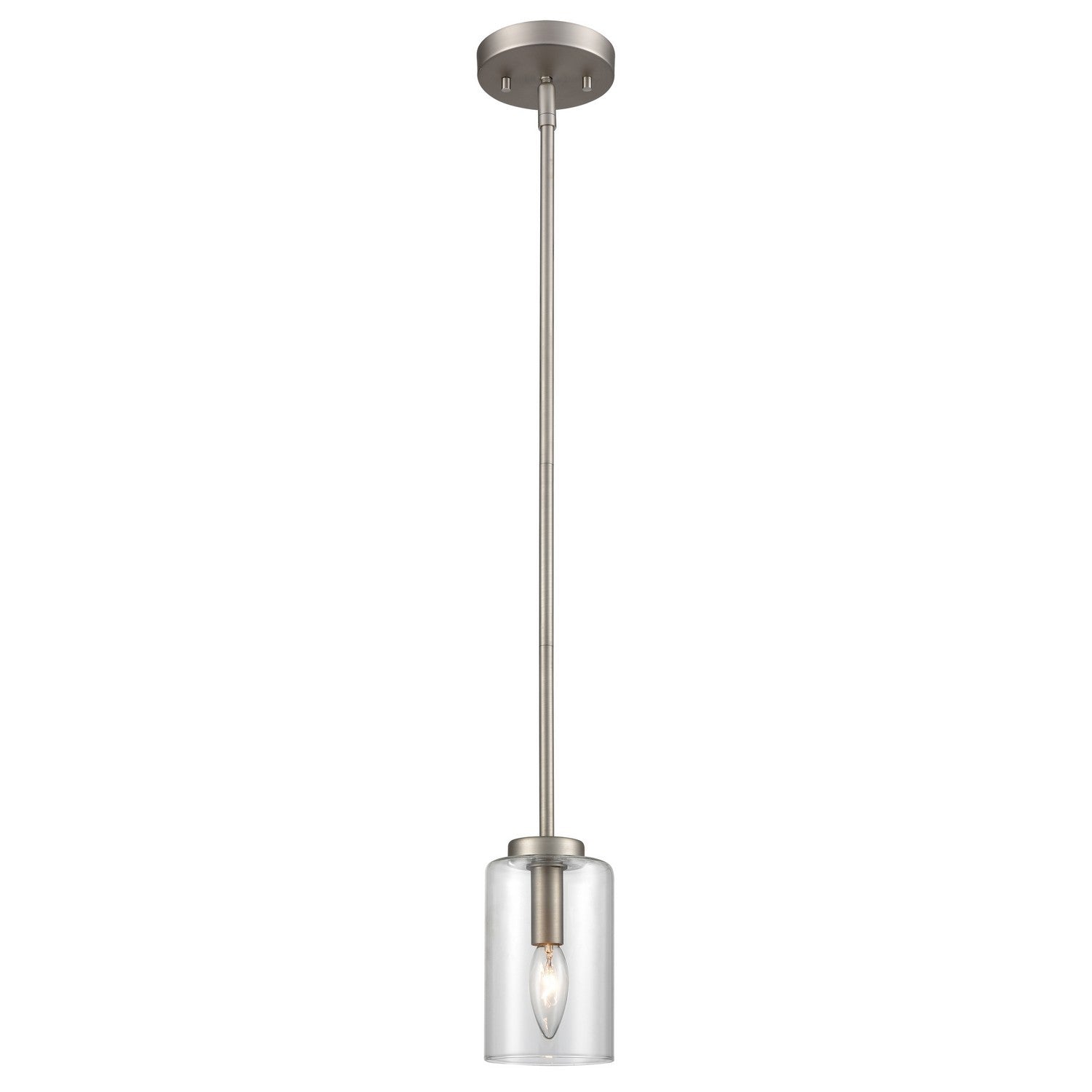 ELK Home - CN240512 - One Light Mini Pendant - West End - Brushed Nickel