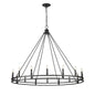 Z-Lite - 4005-16MB - 16 Light Chandelier - Dennison - Matte Black