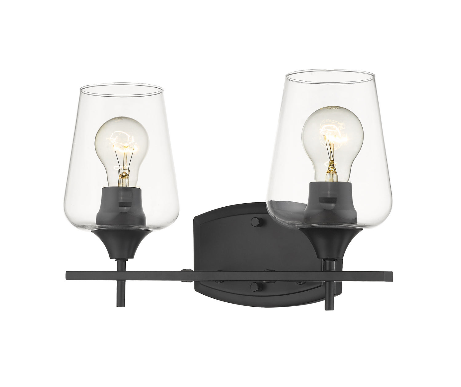 Z-Lite - 473-2V-MB - Two Light Vanity - Joliet - Matte Black