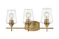 Z-Lite - 473-3V-OBR - Three Light Vanity - Joliet - Olde Brass