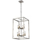DVI Lighting - DVP28148MF+BN-CL - Eight Light Foyer Pendant - Sambre - Multiple Finishes And Graphite With Clear Glass