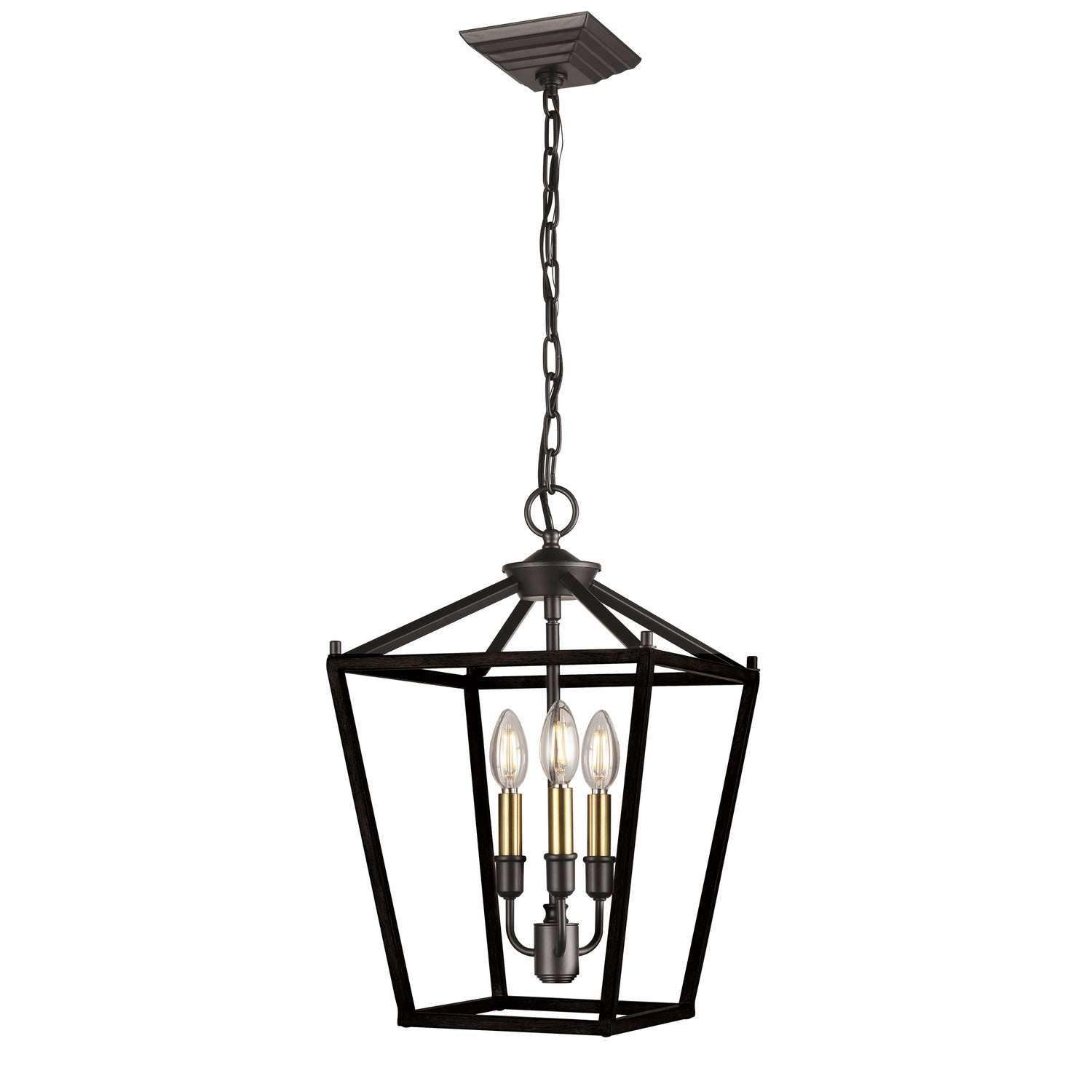 DVI Lighting - DVP30147MF+GR - Three Light Pendant - Lundy'S Lane - Multiple Finishes And Graphite