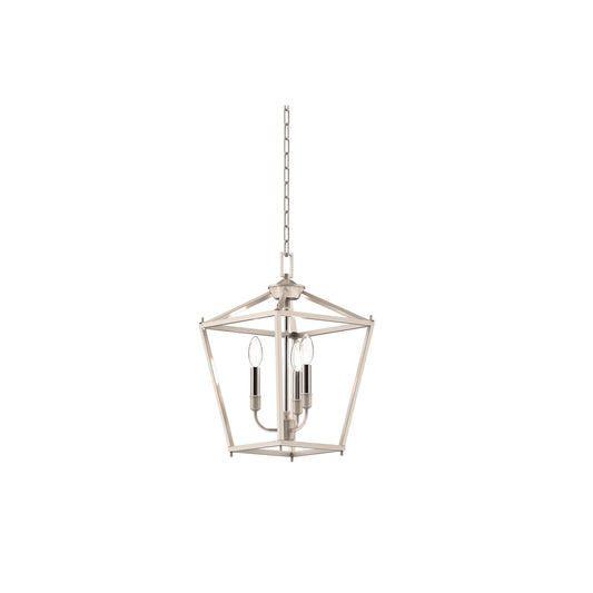 DVI Lighting - DVP30147MF+SN - Three Light Pendant - Lundy'S Lane - Multiple Finishes And Satin Nickel