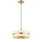 DVI Lighting - DVP31610SB-TO - One Light Pendant - Orchestra - Satin Brass With True Opal Glass