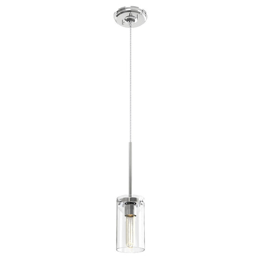 DVI Lighting - DVP9051CH-CL - One Light Pendant - Erin - Chrome With Clear Glass