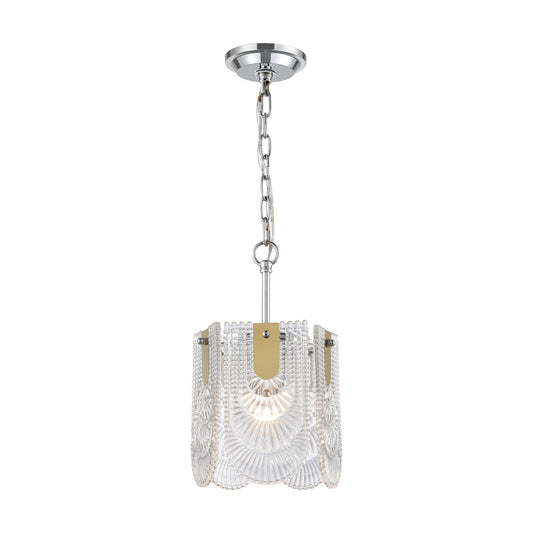 ELK Home - D4176 - One Light Mini Pendant - Darjeeling - Clear