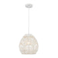 ELK Home - D4220 - One Light Mini Pendant - Boho - White